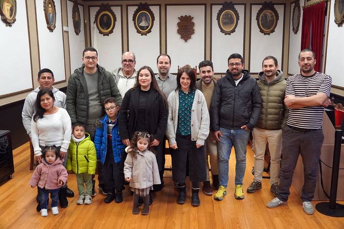 Ongietorria egin zaie herrira etorri berriei