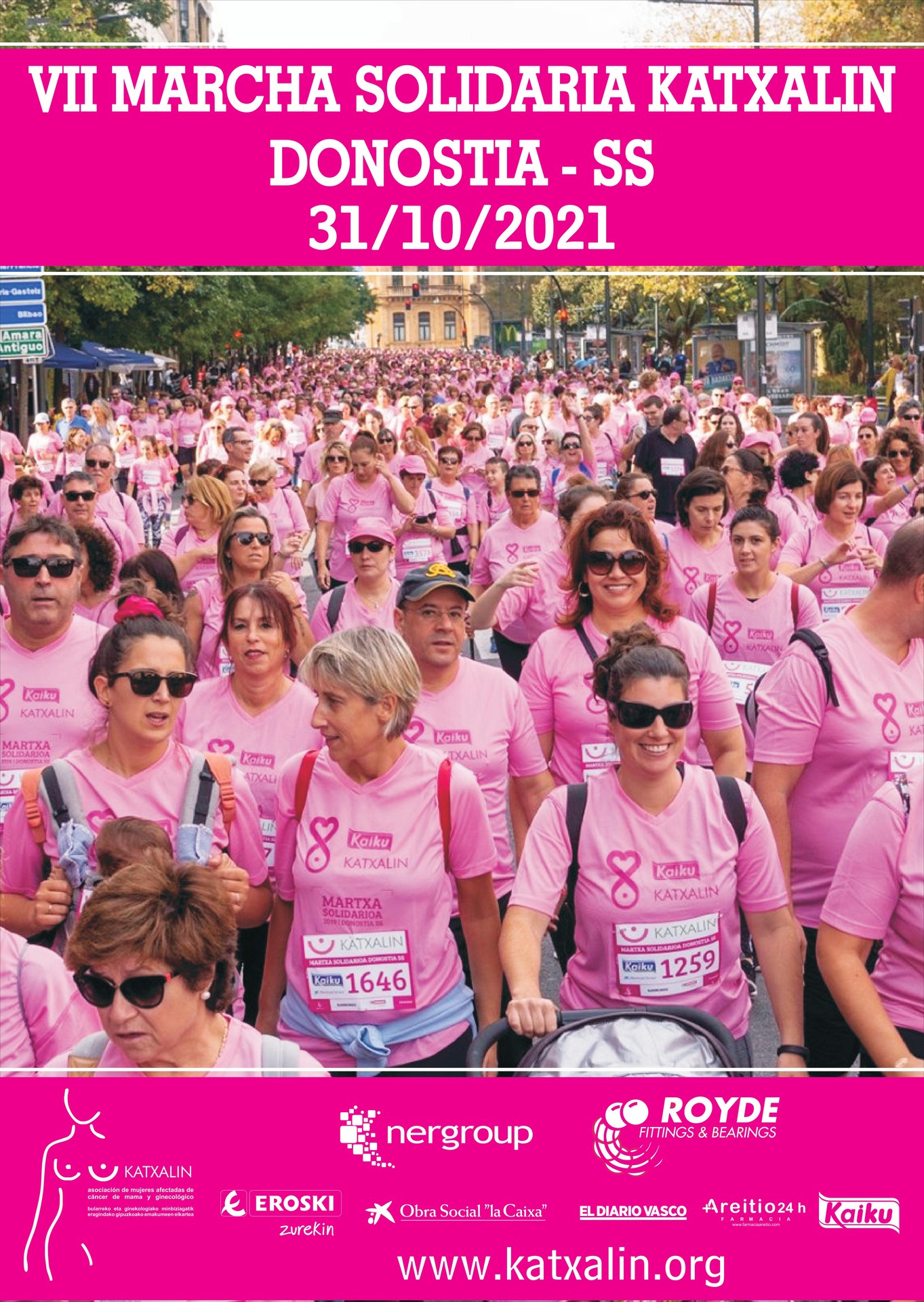 Martxa solidarioa urriaren 31n, Donostian