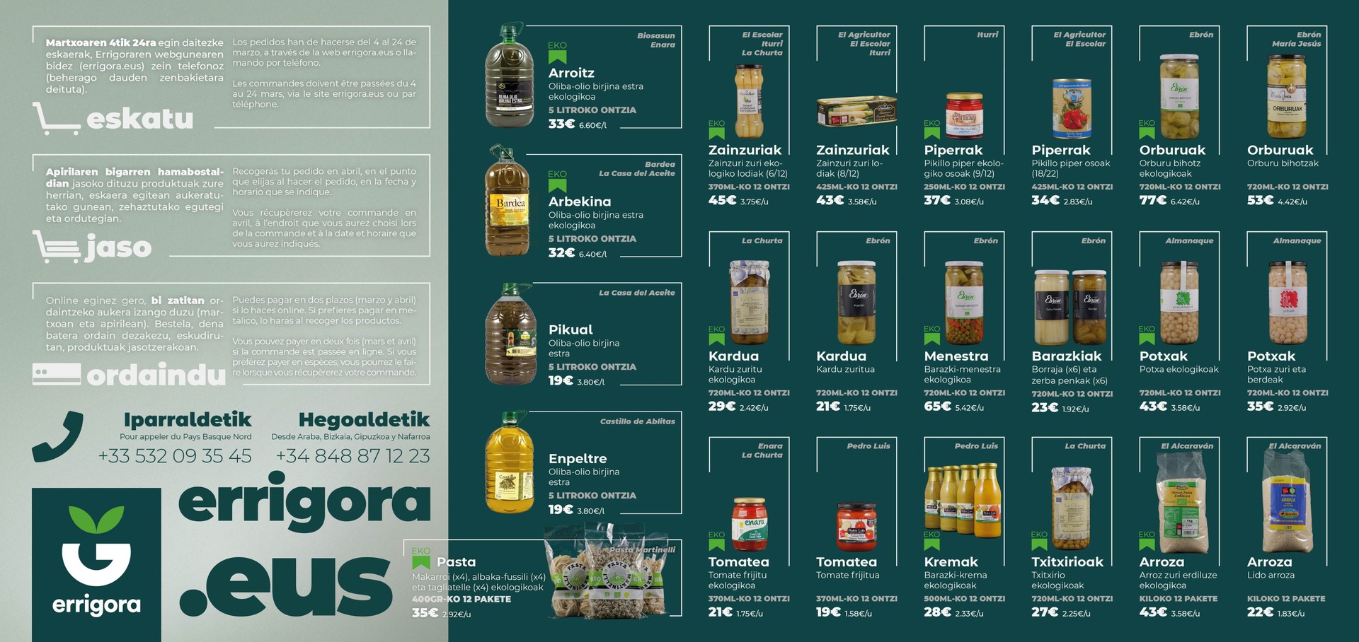 Abian da Errigoraren udaberriko kanpaina