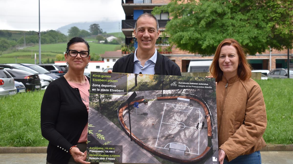 Kirol gune berria Urnietan