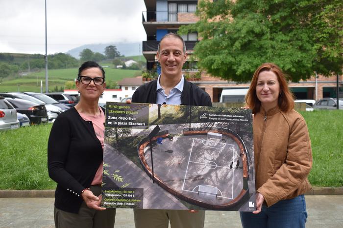 Kirol gune berria Urnietan