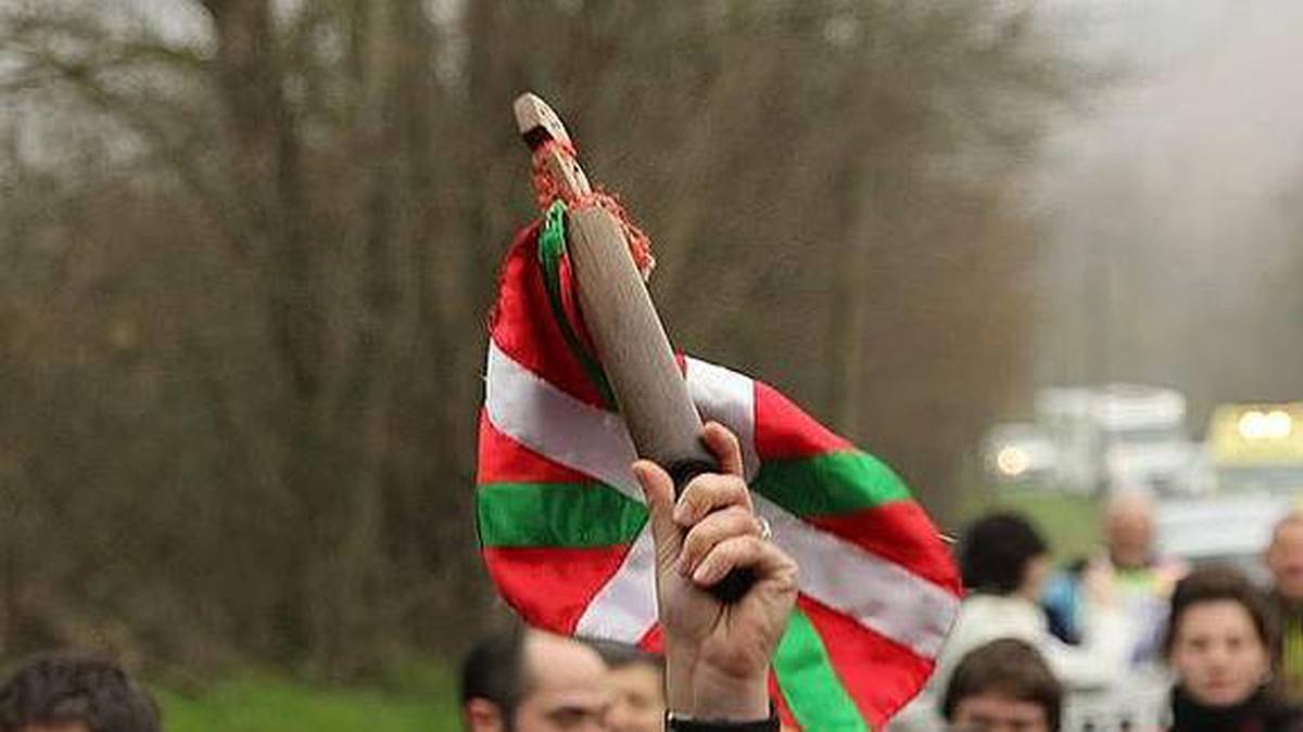 Lekuko eramaileak eta kokapen zehatza, Korrika Andoaindik barrena igarotzean