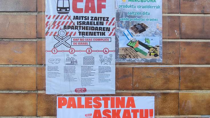 Zenbait saltokik Israelgo produktuak kendu egin dituzte, BDZk iragarri duenez