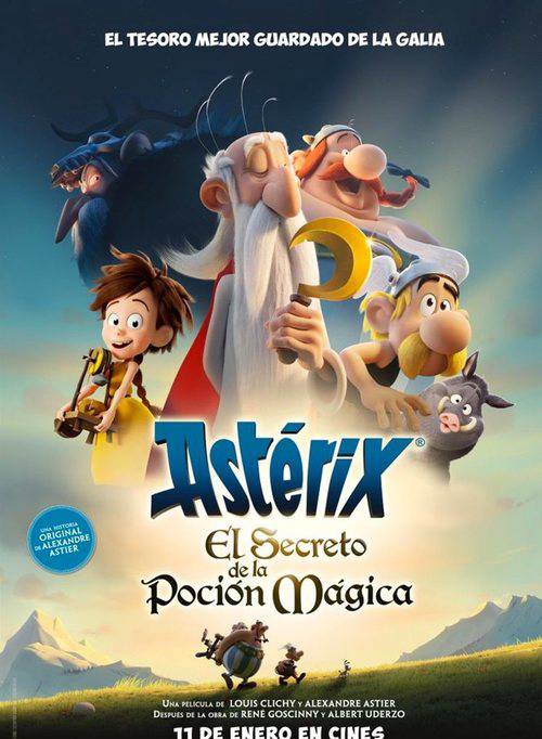 ZINEMAZALE BERRIAK: Astérix: edabe magikoaren sekretua