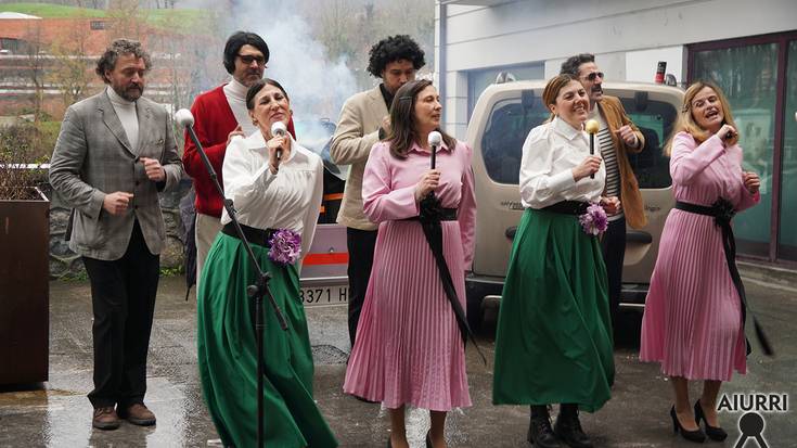 Goizean inauteri-giroa, irudietan