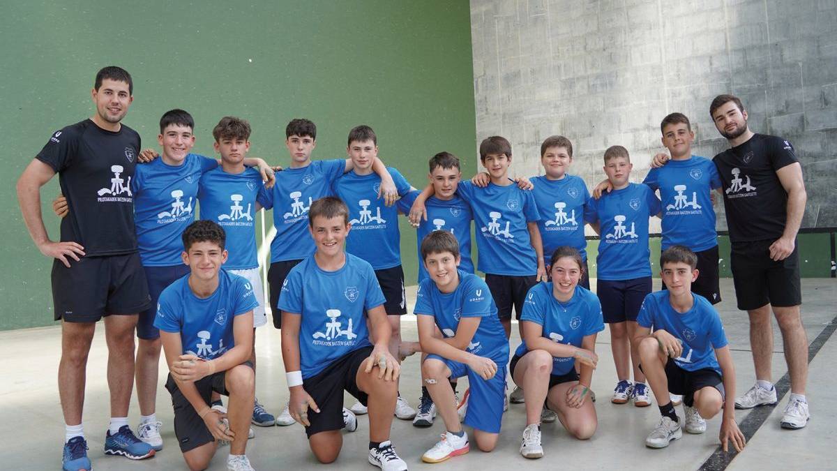 Euskal pilota gazteen artean sustatzeko Kanpusa