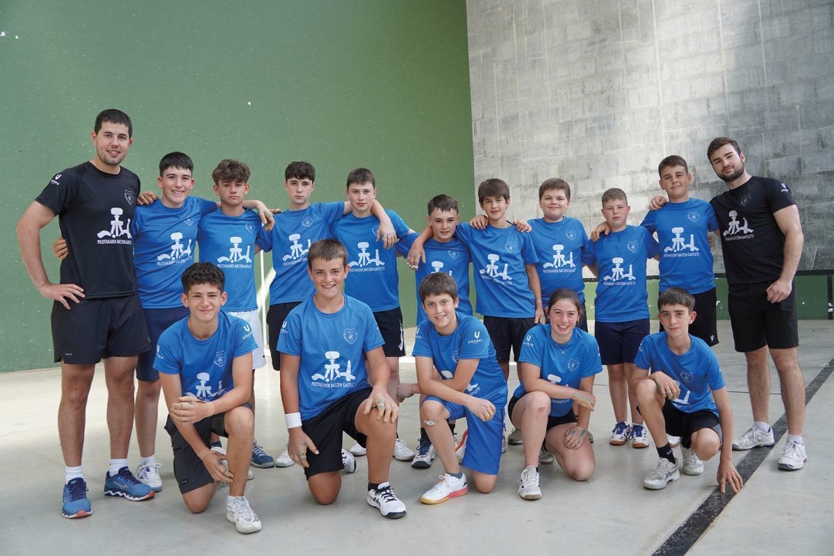 Euskal pilota gazteen artean sustatzeko Kanpusa