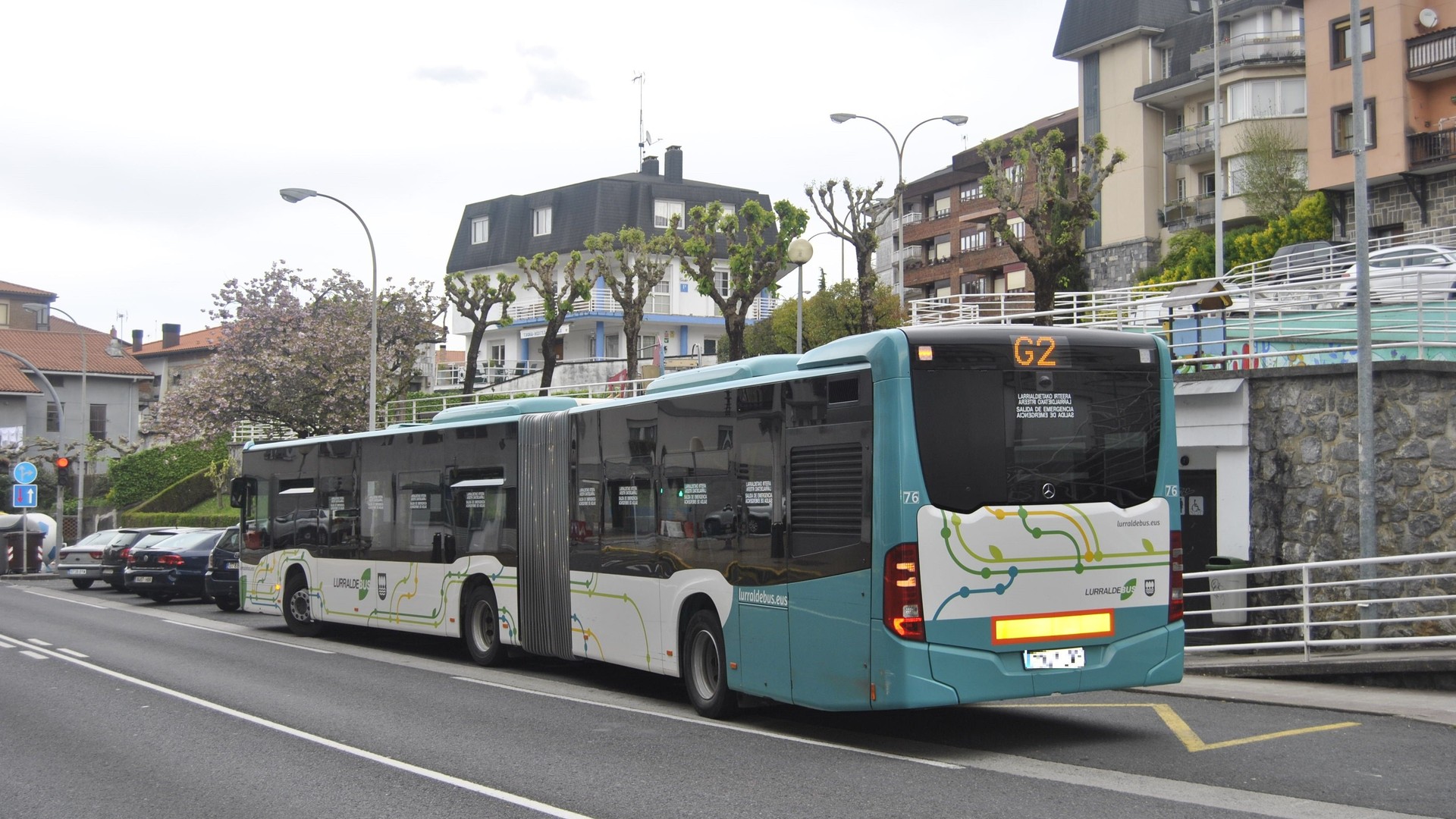 Buruntzaldean autobusen zerbitzuen murrizketa COVID-19-ren ondorioz