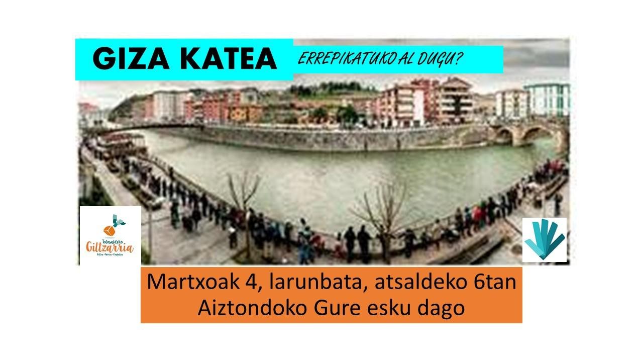Giza-katea bihar, Giltzarriaren Aiztondoko festaren baitan