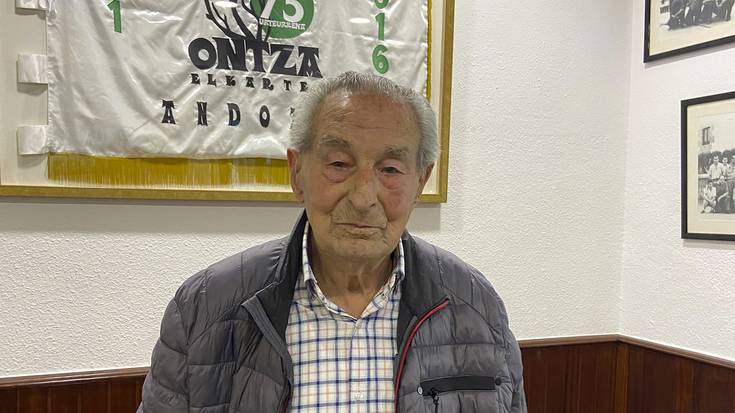 Aitortza ekitaldia Joxe Manuel Erkiziari, Ontza elkartean