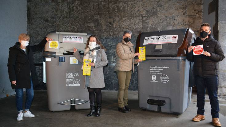 “Andoain Garbia” kanpaina, lurrean uzten diren poltsei aurre egiteko