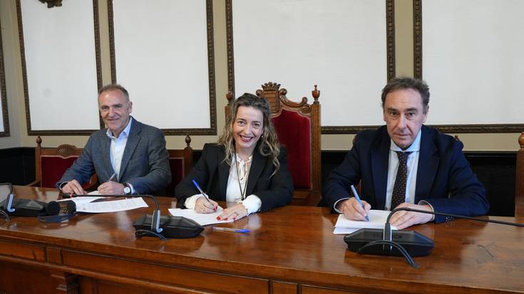 URAk, Udalak eta AIU5eko kontzertazio-batzordeak hitzarmena sinatu dute Ziako errekako obren koordinaziorako