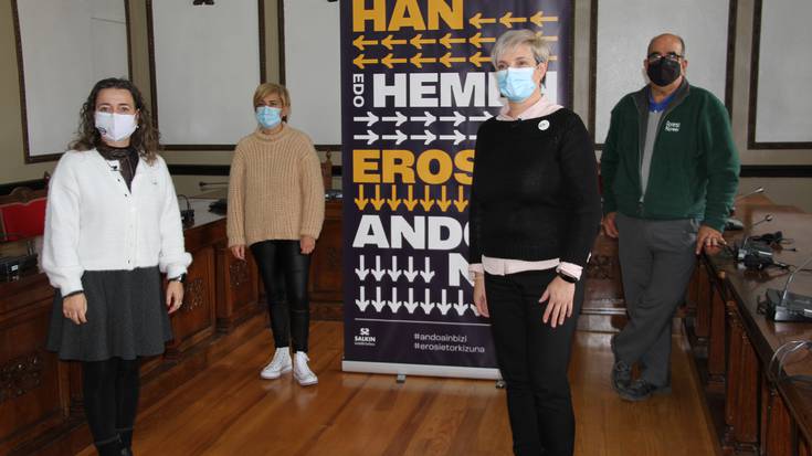 Covid-19ari aurre egiteko laguntzen bigarren fasea aktibatu du Andoaingo Udalak