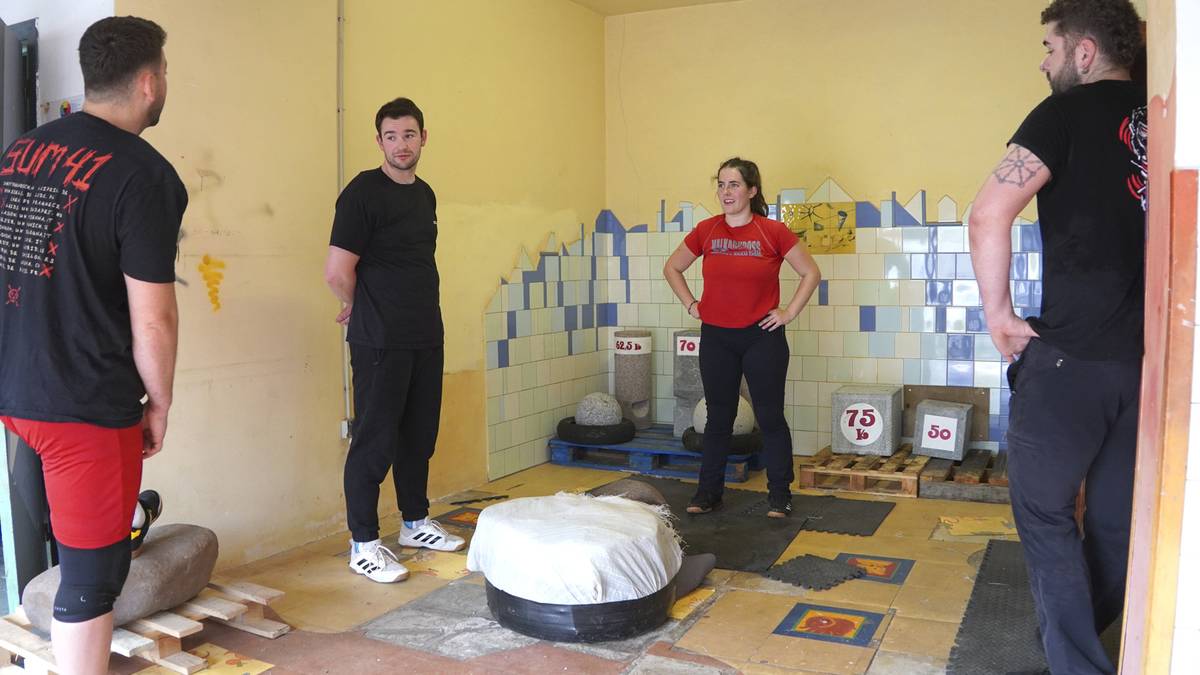 "Nahiz eta indarra soberan eduki, harria ez duzu edonola altxako!"