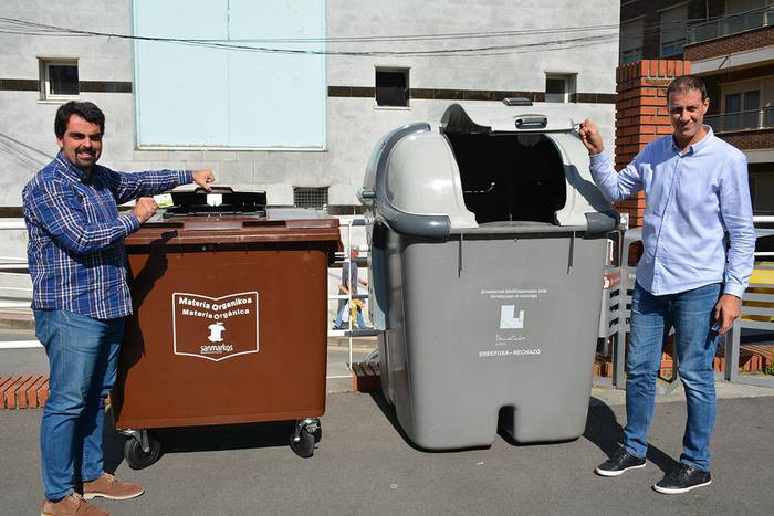 Zaborren bilketa sistema berria urriaren 16tik aurrera