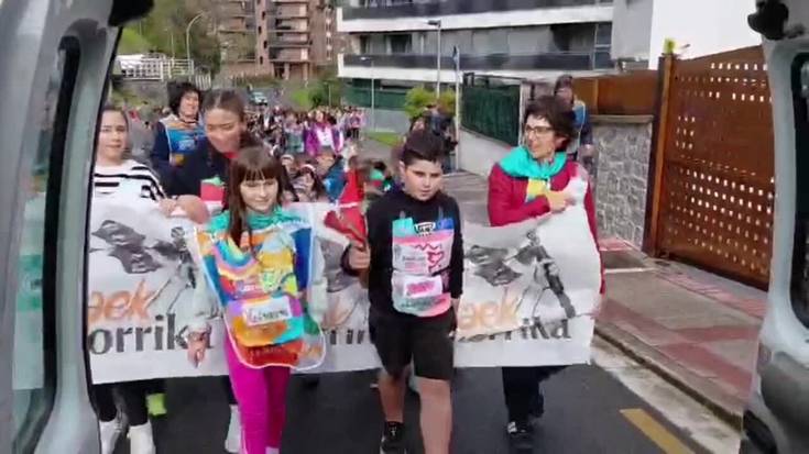 Korrika Txikiko amaierako ospakizuna