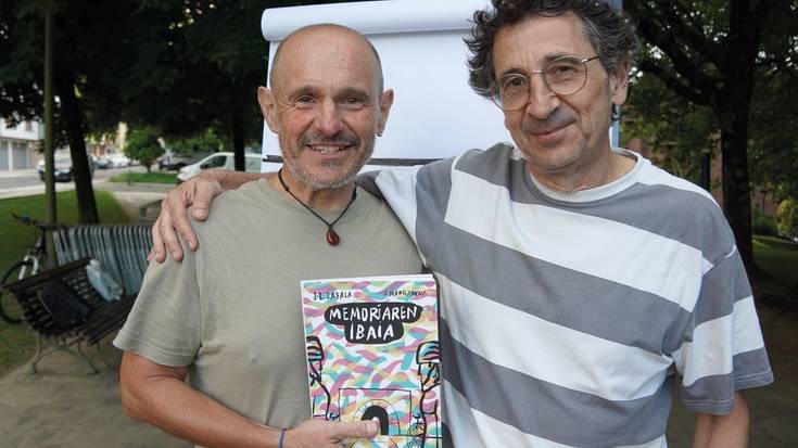 Gozamena eta gogoeta, komikian uztartuta