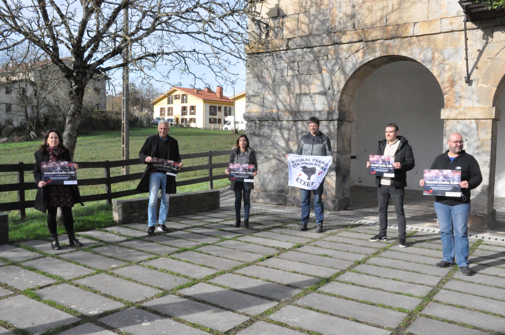 Euskal presoen eskubideak aldarrikatzeko manifestazioa, abenduaren 31n