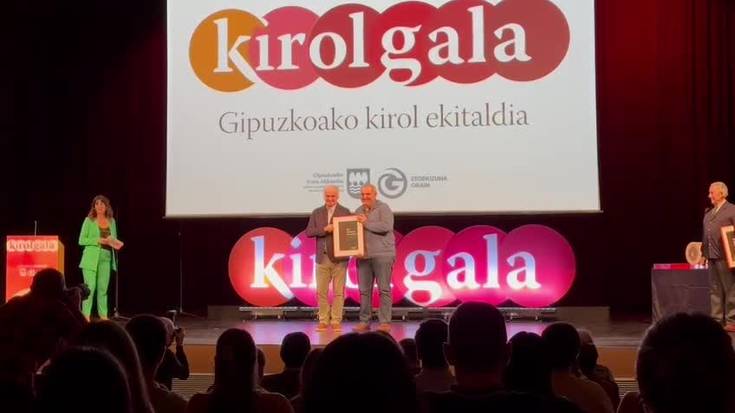Euskaldunaren ibilbidea nabarmendu dute Gipuzkoako Kirol Galan