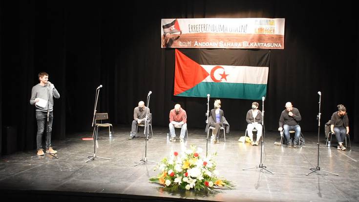 Sahararen aldeko bertso saio: Eli Pagola eta Maialen Lujanbio