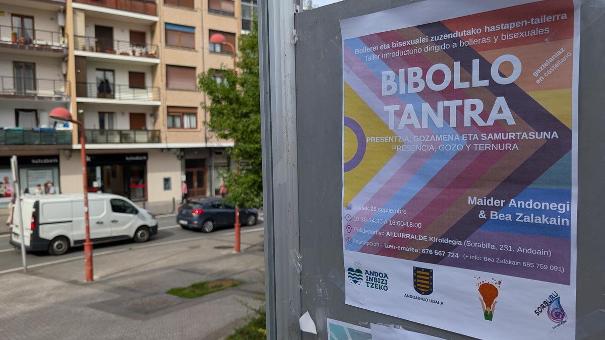 "Bibollo Tantra: Presentzia, gozamena eta samurtasuna" tailerra antolatu dute bollera eta bisexualentzat