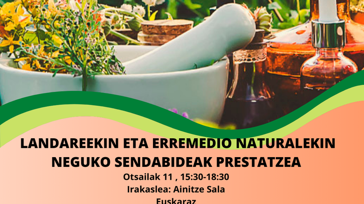 Landareekin eta erremdio naturalekin neguko sendabideak prestatzea