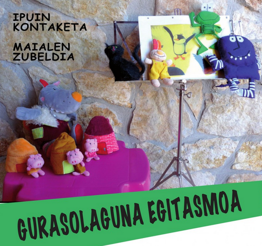 Maialen Zubeldia ipuin kontalaria, Basteron