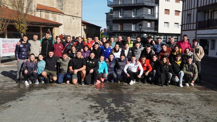 Kirol-desafioa, Kuadrilla Egunari hasiera emateko