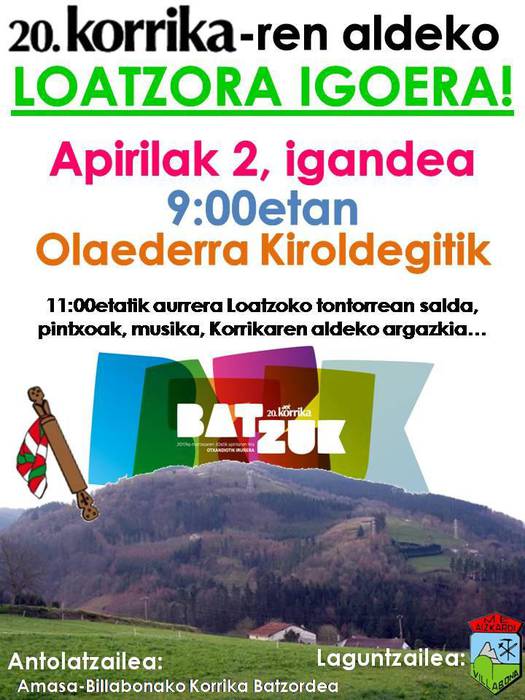 Korrikaren alde, Loatzora 