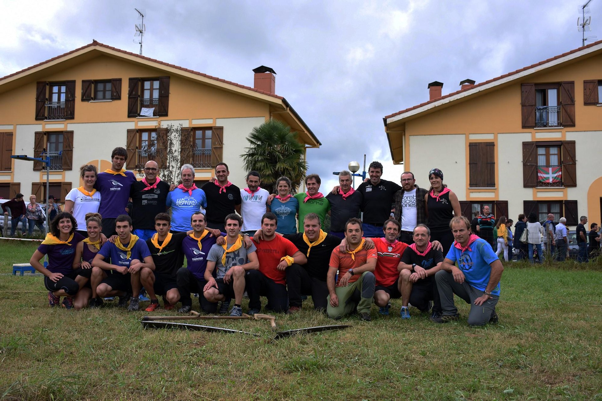 Gazteak garaile herriarteko herri-kiroletan