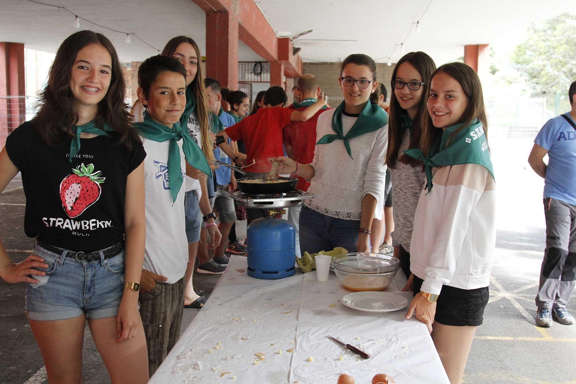 Tortilla patata lehiaketa gaztetxoentzat