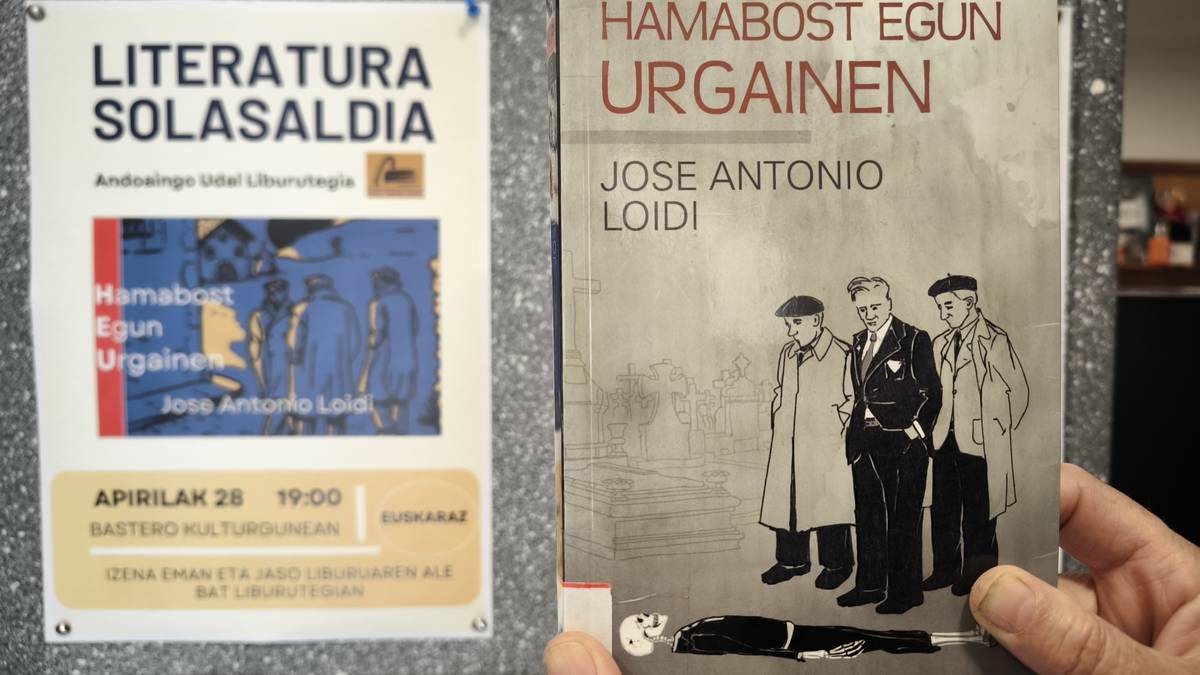 Euskarazko lehen polizia-nobelatzat jotzen den "Amabost egun Urgain’en" izango dute hizpide