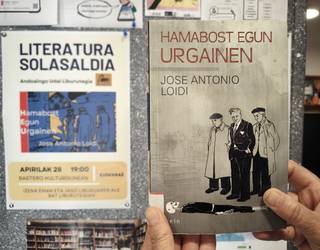 Euskarazko lehen polizia-nobelatzat jotzen den "Amabost egun Urgain’en" izango dute hizpide
