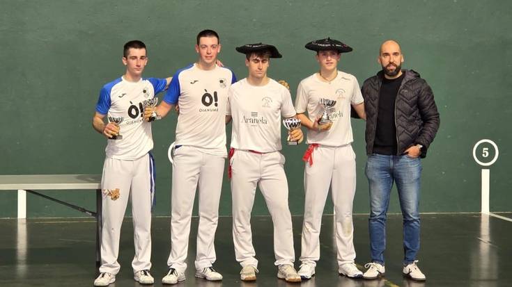 Txapela irabazi gabe ere, bigarren mailara egin dute salto